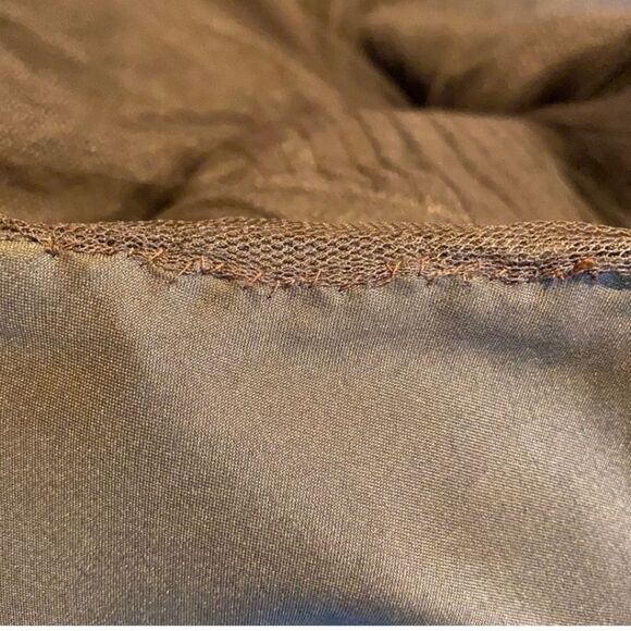 Alfred Angelo Chocolate Brown Strapless Tulle Formal Dress Size 10 - Picture 6 of 15